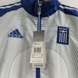 2006/07 Greece White Retro Windbreaker