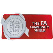 THE FA COMMUNITY SHIELD Patch 社盾杯章  (You can buy it Or tell me to print it on the Jersey )