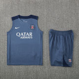 2025/26 PSG Baby Blue Vest Training Jersey(A Set)