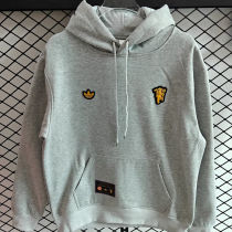 2026 M Utd Grey Retro Style Hoody 灰色