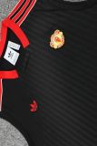 2025/26 M Utd Black Vest Training Jersey(A Set)