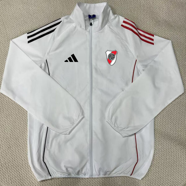 2026 River Plate White Windbreaker