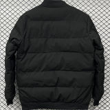 2026/27 AD Black Baseball Cotton Windbreaker Jacket BQ7701