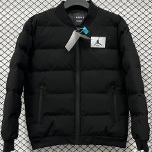 2026/27 Jordan Flight Black Baseball Cotton Windbreaker Jacket BQ7705 白标
