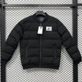 2026/27 Jordan Flight Black Baseball Cotton Windbreaker Jacket BQ7705 白标