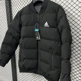 2026/27 AD Black Baseball Cotton Windbreaker Jacket BQ7701