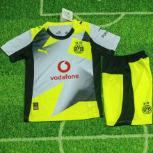 2025/26 BVB Away Kids Soccer Jersey