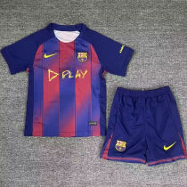 2025/26 BA x Play Home Kids Soccer Jersey  胸前新广告
