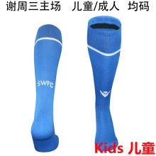 2025/26 Sheffield Wednesday Home Blue Kids Sock 谢周三