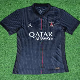 2025/26 PSG 4th Black Player Version Soccer Jersey