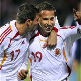 2006 Spain Away White Retro Soccer Jersey