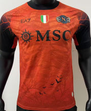 2025/26 Napoli Halloween GK Red Player Version Soccer Jersey