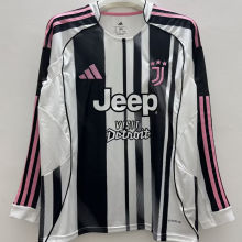 2025/26 JUV Home Fans Long Sleeve Soccer Jersey