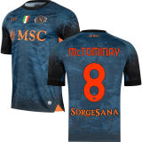 DE BRUYNE #11 Napoli Napoli Halloween Jersey 2025/26 (Have Champion Patch 胸前章 And SORGESANA 号下广告)★★