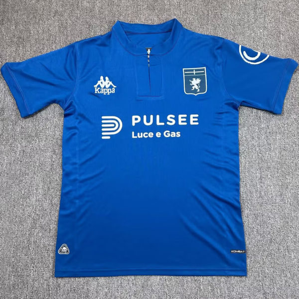 2025/26 Genoa Third Blue Fans Soccer Jersey   热那亚
