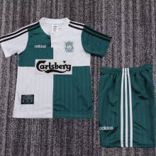 1994/1996 LFC Away Retro Kids Soccer Jersey