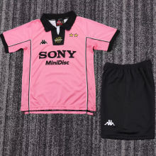 1997/1998 JUV Away Pink Retro Kids Soccer Jersey