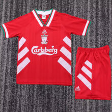 1993/1995 LFC Home Red Retro Kids Soccer Jersey