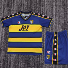 2001/2002 Parma Home Retro Kids Soccer Jersey