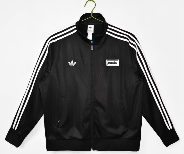 2026 AD x OASIS Black Retro Style Jacket 黑色