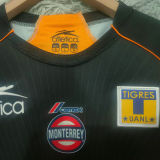 2005 Tigres UANL Third Black Retro Soccer Jersey