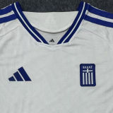 2026/27 Greece Home White Fans Soccer Jersey