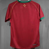 2006 Portugal Home Retro Player Version Soccer Jersey 球员版