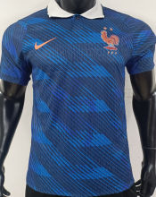 2026/27 France Home Blue Player Version Soccer Jersey