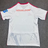 2025/26 Fortuna Dusseldorf Away White Fans Soccer Jersey 杜塞尔多夫