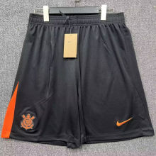 2025/26 Corinthians Third Black Shorts pants
