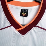 1999/2000 Roma Away White Retro Soccer Jersey
