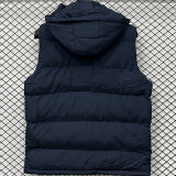 2026/27 NK x AIR Royal Blue Cotton Vest Jacket J5502 宝蓝色带帽