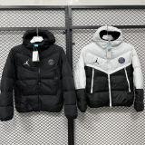 2026/27 PSG x JD Black And White Cotton Jacket CV002