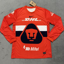 2025/26 Pumas UNAM GK Fans Long Sleeve Soccer Jersey