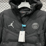 2026/27 PSG x JD Black Cotton Jacket CV002