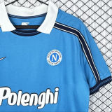 1998/1999 Napoli Home Blue Retro Soccer Jersey