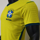 2026/27 Brazil Home Yellow Player Version Soccer Jersey