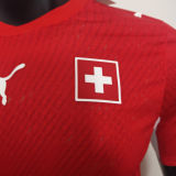 2026/27 Switzerland Home Red Player Version Soccer Jersey