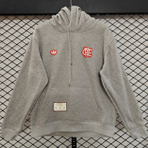 2026 Flamengo Grey Retro Style Hoody