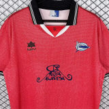 2000/2001 Alaves Away Red Retro Fans Soccer Jersey