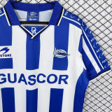 1998/1999 Alaves Home Retro Fans Soccer Jersey