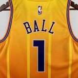 2026 Clippers BALL #1 Orange City Edition NBA Jerseys