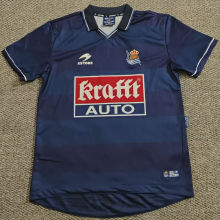 1999/2000 Real Sociedad Away Retro Soccer Jersey