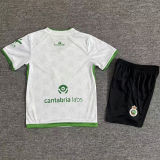 2025/26 Racing Santander White Kids Soccer Jersey 桑坦德竞技