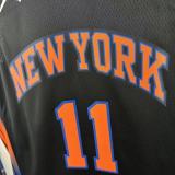 2026 NY Knicks BRUNSON #11 Black NBA Jersey