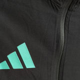 2026 Algeria Black Windbreaker Jacket  （A Set）