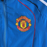 2026 M Utd Blue Windbreaker Jacket  （A Set）