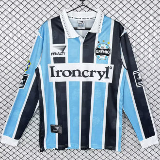 1997/1998 Gremio Home Retro Long Sleeve Soccer Jersey