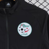 2026 Algeria Black Windbreaker Jacket  （A Set）