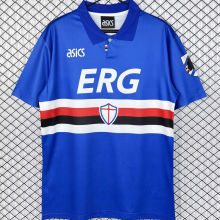 1993/1994 Sampdoria Home Retro Soccer Jersey